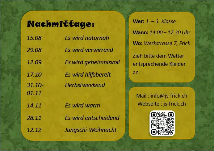 Ameisli Semster 2/2026 Ameisli Semster 2/2026